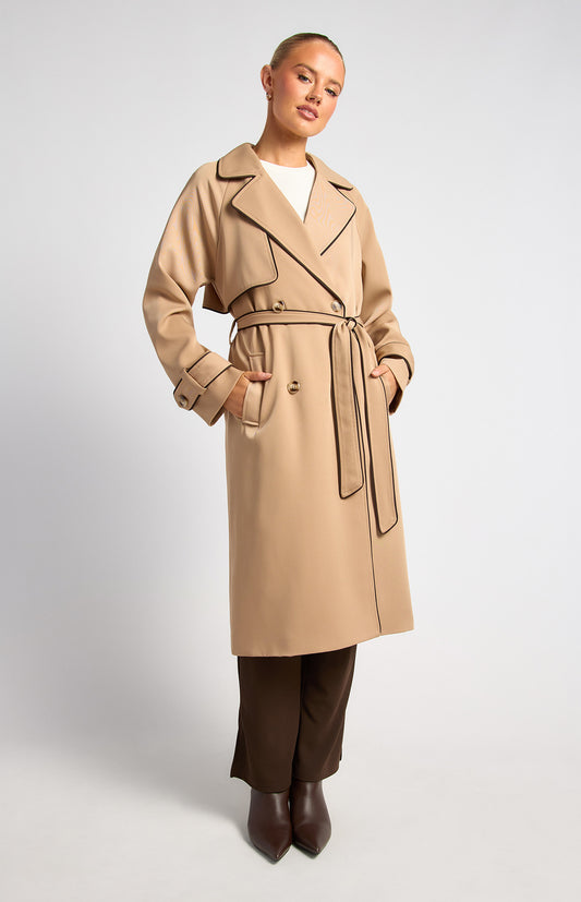 Cloudline Trench Mocha